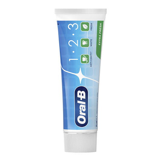 Oral-B Tandpasta - 1-2-3 Frisse Mint 75 ml