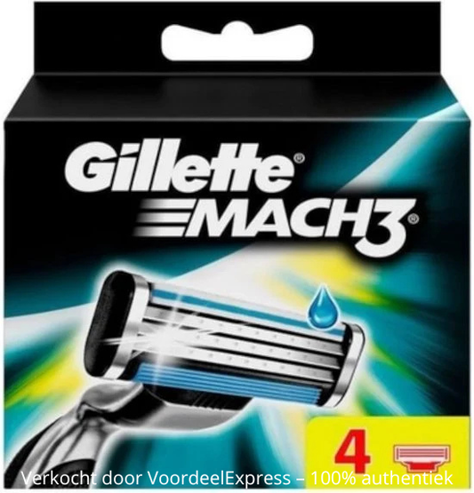 Gillette Scheermesjes Mach3 4 Stuks