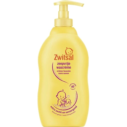 Zwitsal Wascreme – Pompje Zeepvrij 400 ml